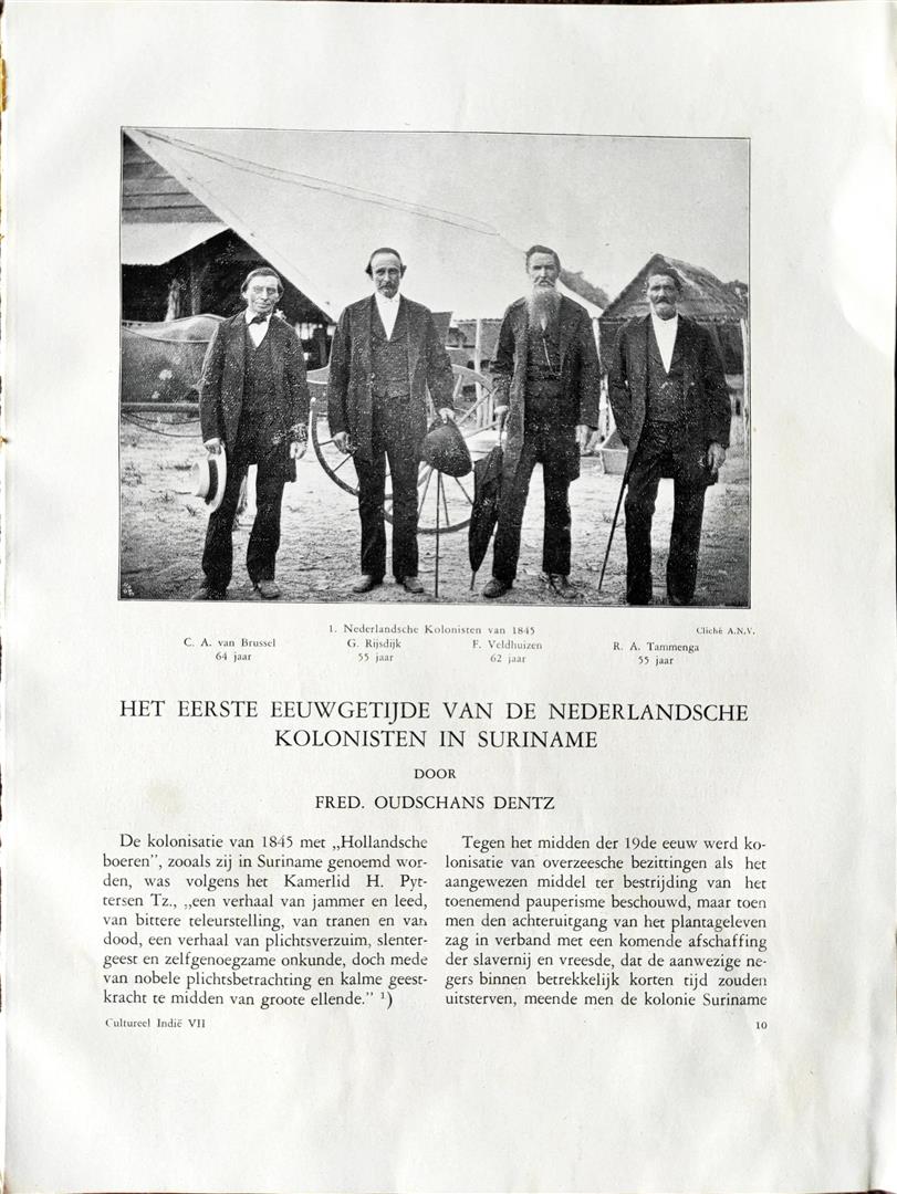 De boeren Van Brussel, Rijsdijk, Veldhuizen en Tammenga