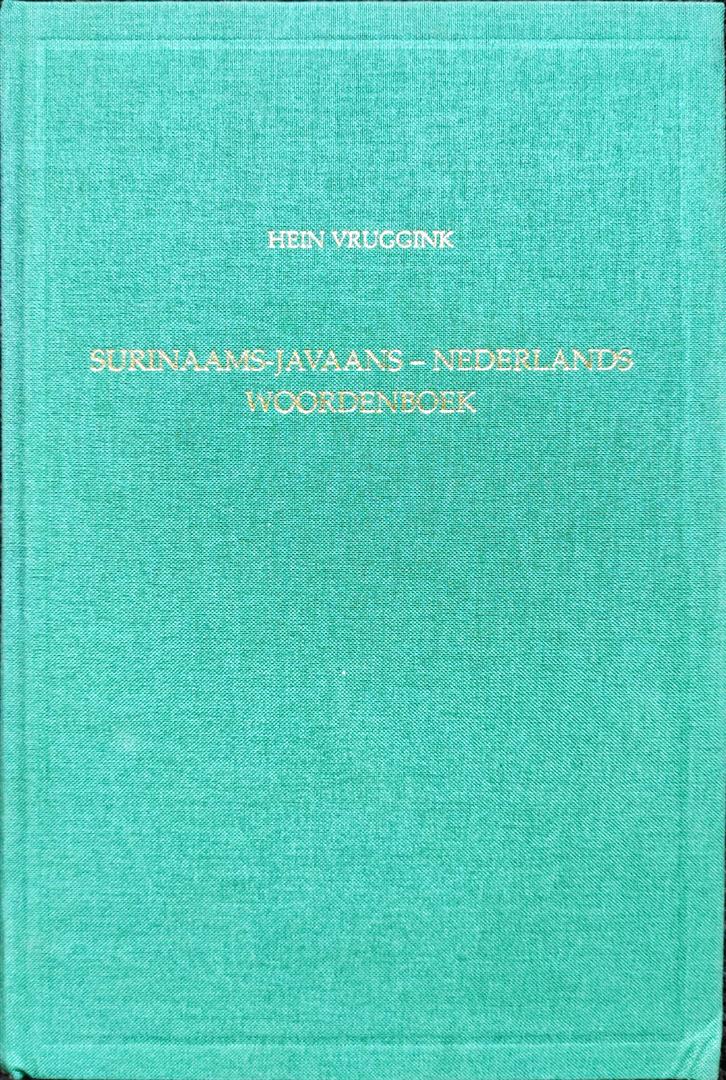 Surinaams-Javaans-Nederlands Woordenboek