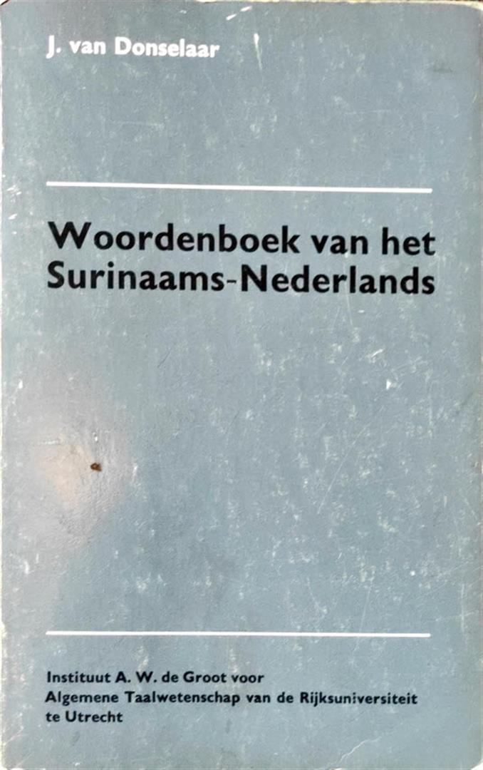 Woordenboek van het Surinaams-Nederlands